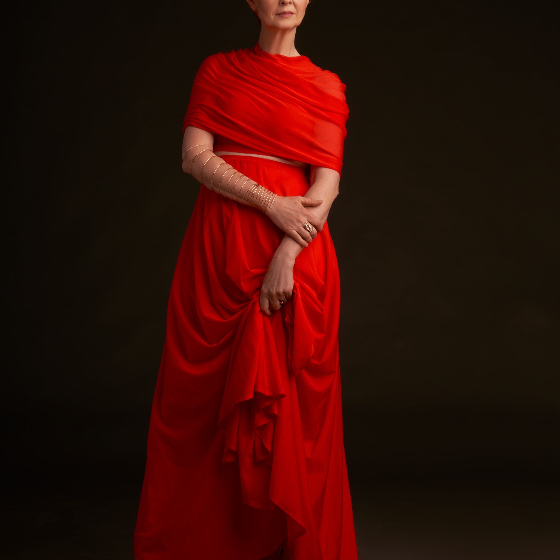 Cynthia Nixon wearing Lionheart Diamond Ring