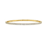 Diamond 2mm Flexible Bangle