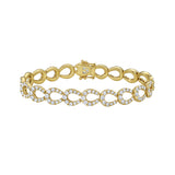 Legacy Full Diamond Horseshoe Bracelet