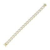 Legacy Full Diamond Horseshoe Bracelet