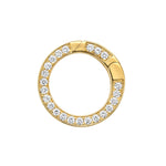 Diamond Push In Connector Clasp for Chains