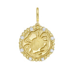 Gold Zodiac Charm