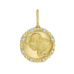 Gold Zodiac Charm