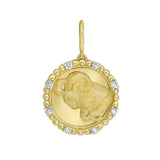 Gold Zodiac Charm