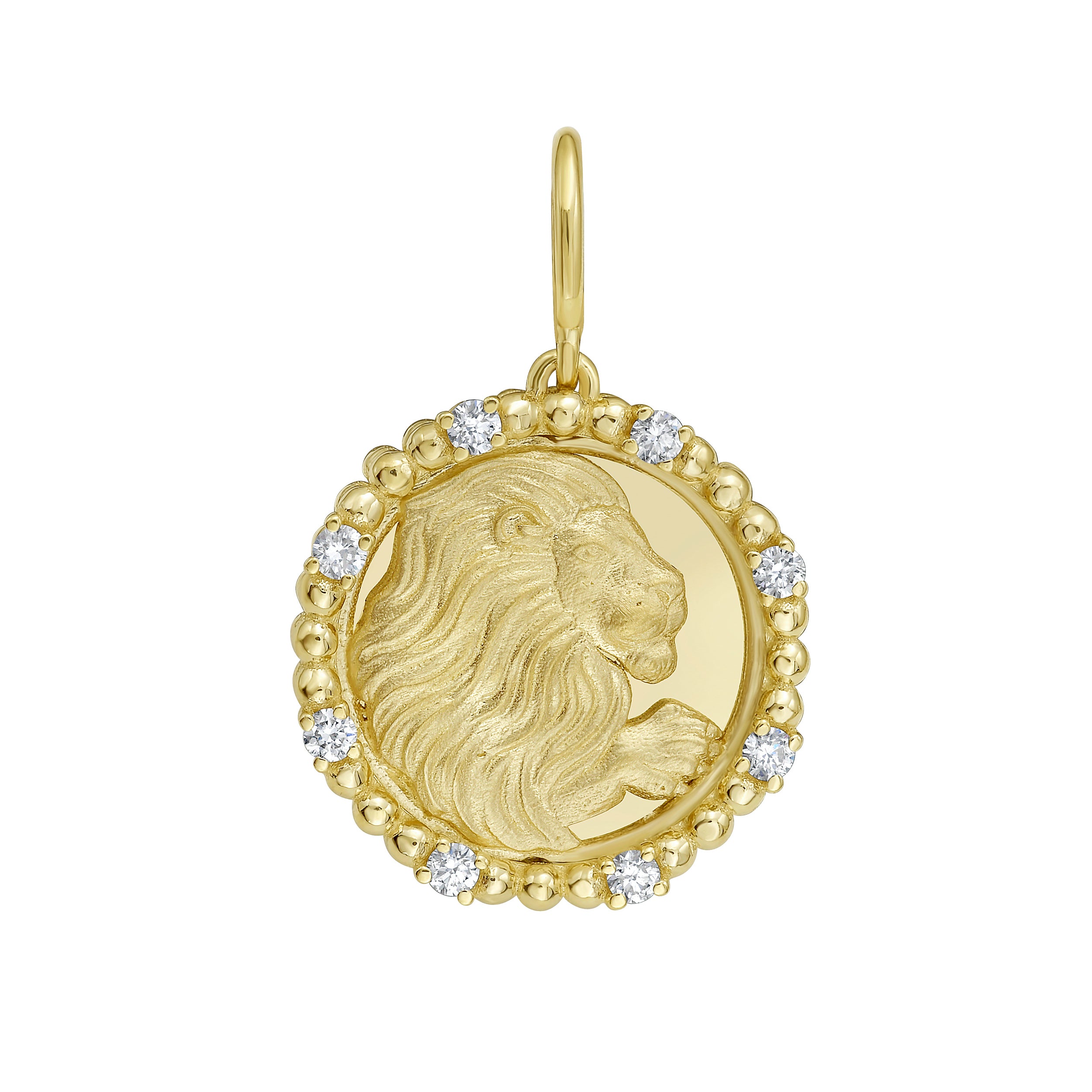 Gold Zodiac Charm