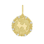Gold Zodiac Charm
