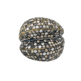 Soho Diamond Leopard Cocktail Ring