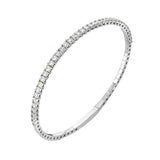 Diamond 2.8mm Flexible Bangle