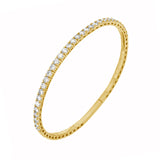 Diamond 2.5mm Flexible Bangle