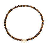 Rondelle Tiger's Eye Chain