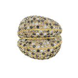 Soho Diamond Leopard Cocktail Ring