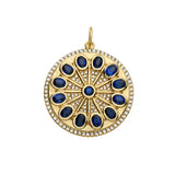 Serenity Sapphire Amulet Charm