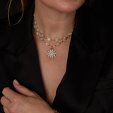 Lumière Diamond Star Station Necklace