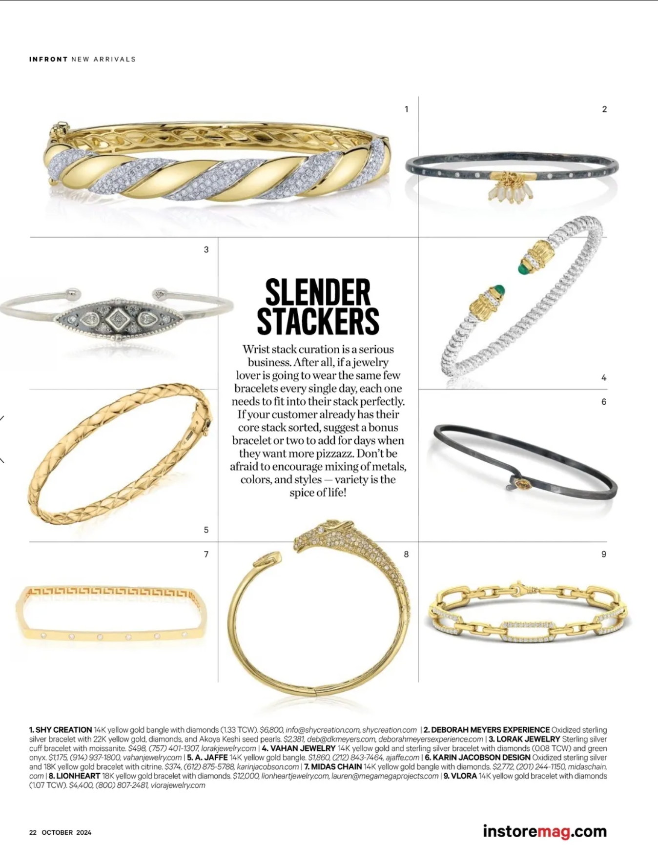 INSTORE: Slender Stackers