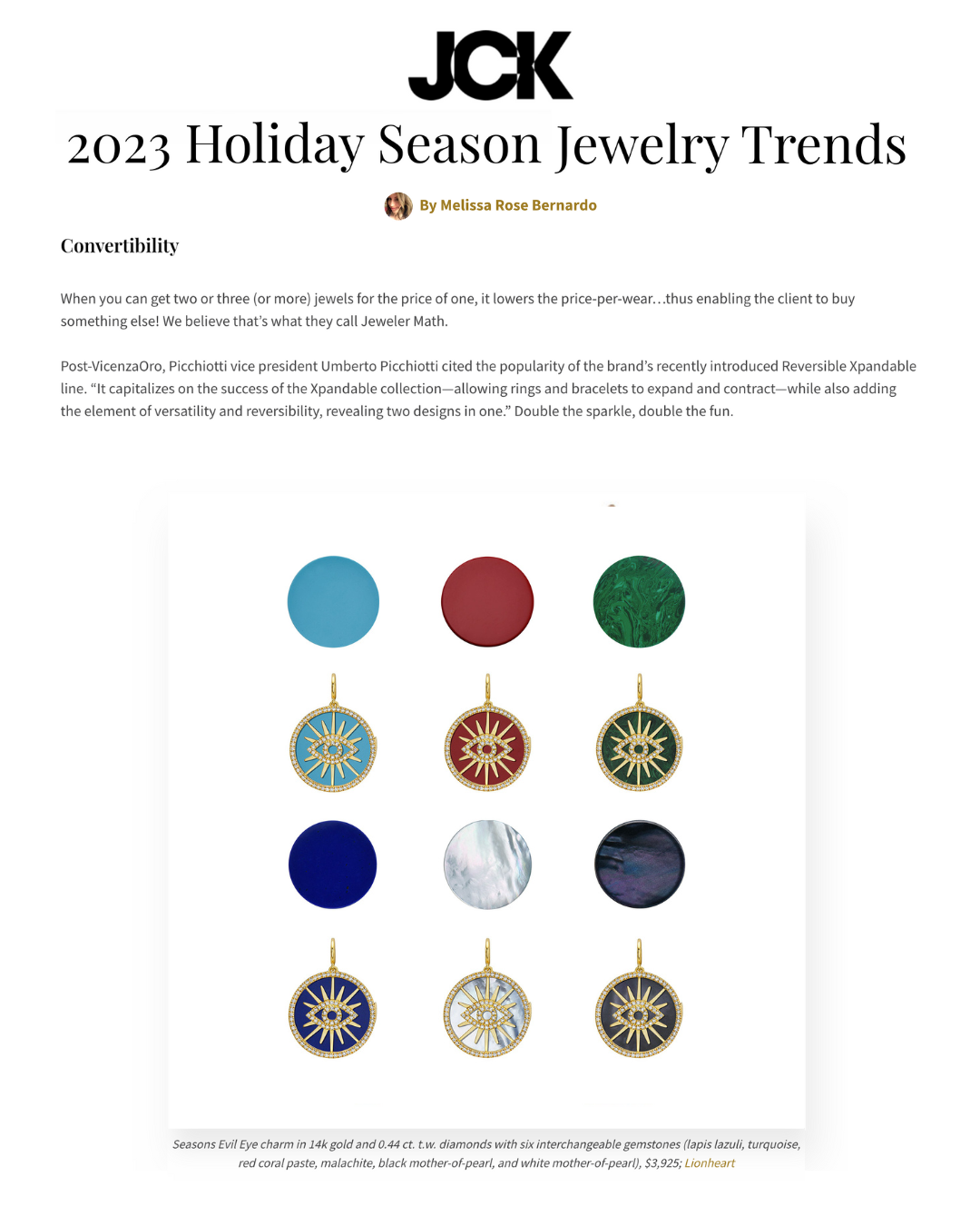 2023 Holiday Season Jewelry Trends