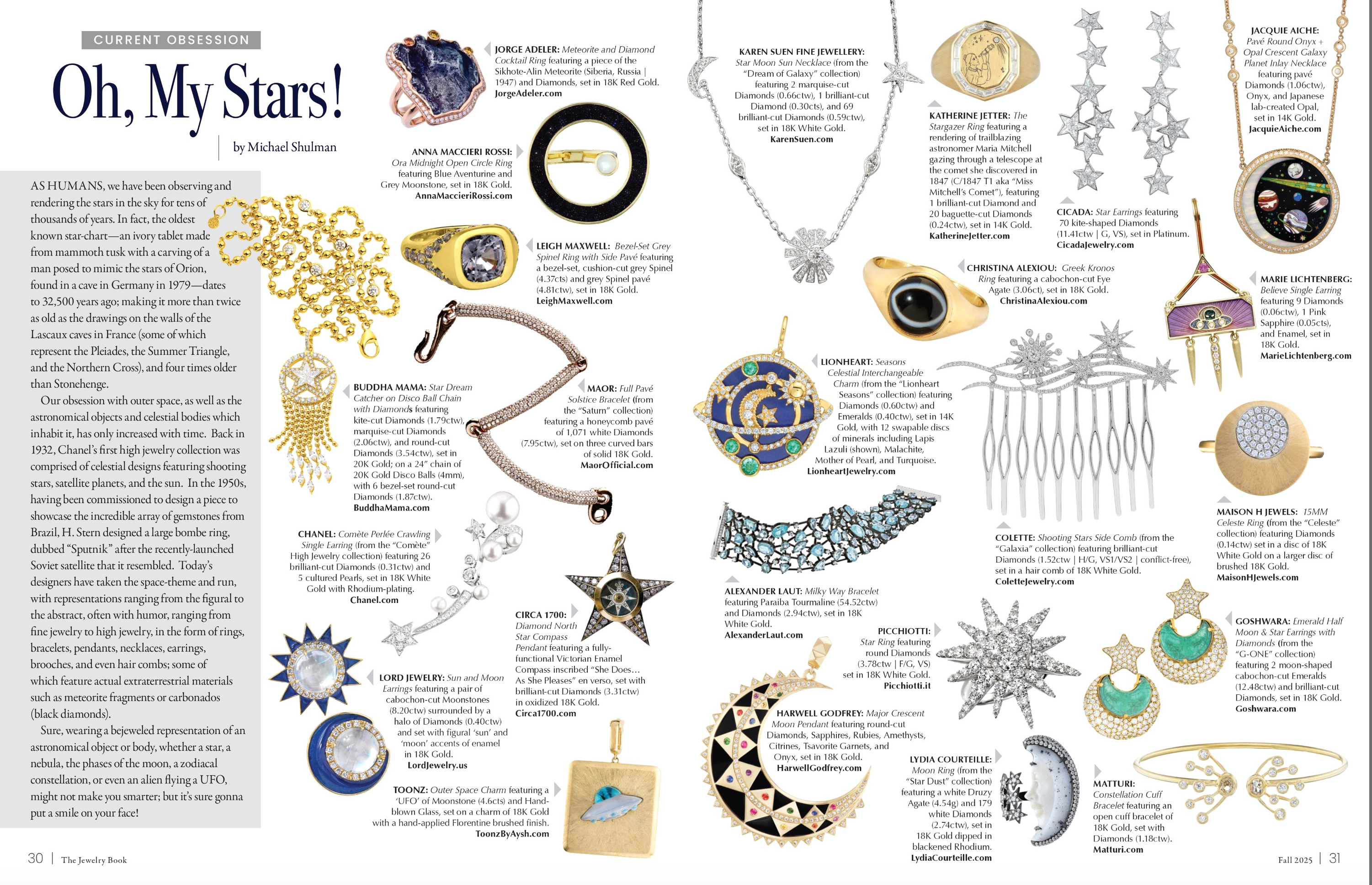 Current Obsession: Oh, My Stars! by Michael Shulman