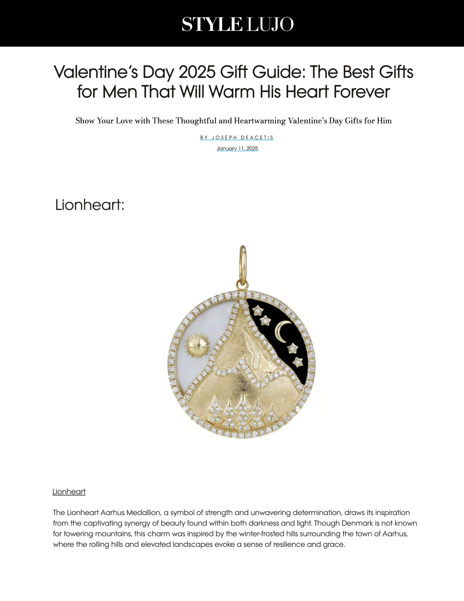 Style Lujo: Valentine’s Day 2025 Gift Guide: The Best Gifts for Men That Will Warm His Heart Forever