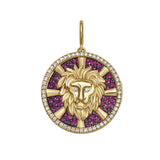 Seasons™ Lion Interchangeable Ruby Charm