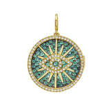 Seasons™ Evil Eye Interchangeable Emerald Charm