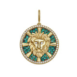 Seasons™ Lion Interchangeable Emerald Charm