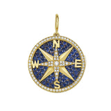 Seasons™️ Compass Interchangeable Sapphire Charm