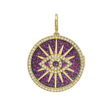 Seasons™ Evil Eye Interchangeable Ruby Charm