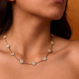 Lumière Diamond Sun Station Necklace