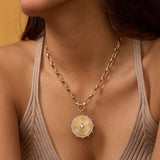 Lionheart Signature Heavy Double Oval Link Necklace