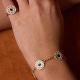 Serenity Sapphire and Diamond Bracelet