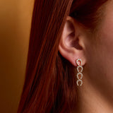 Legacy Diamond Horseshoe Drop Earrings