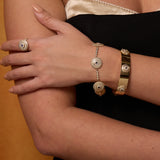 Soraya Evil Eye Diamond Bangle