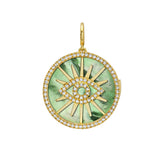 Seasons™ Evil Eye Interchangeable Emerald Charm