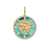 Seasons™ Lion Interchangeable Emerald Charm