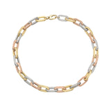 Joy Tri Color Signature Jumbo Link Satin Chain