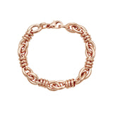 Arianna Rose Gold Knot Link Bracelet