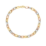 Joy Tri Color Signature Jumbo Link Chain