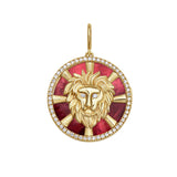 Seasons™ Lion Interchangeable Ruby Charm