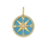 Seasons™️ Compass Interchangeable Sapphire Charm