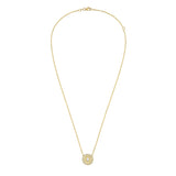 Serenity Small Diamond Amulet Charm Necklace