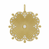 Cassandane Mega Diamond Clover Medallion
