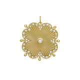 Cassandane Medium Diamond Clover Medallion