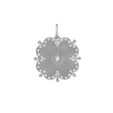 Cassandane Small Diamond Clover Medallion