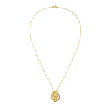 Legacy Brown Diamond Satin Horse Necklace