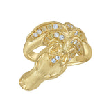 Legacy Fancy Diamond Satin Horse Ring