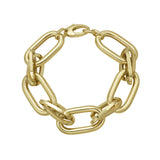 Roma Jumbo Oval Double Interlocking Bracelet