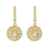 Serenity Diamond Dangle Earrings