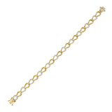 Legacy Alternating Diamond Horseshoe Bracelet