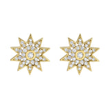 Lumière Star Post Back Earrings