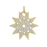 Lumière Diamond Star Charm