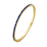 Flexible Sapphire Bangle